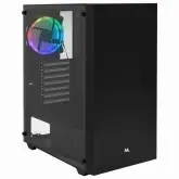 Gabinete Mtek Mk2603 Gamer Mid Tower Preto Vidro 1 Cooler