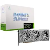 Placa De Video 16Gb Exp. Gf-Rtx4060Ti Msi Gaming X Slim White (912-V517-072)