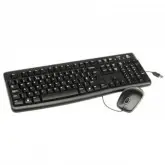 Teclado Logitech Mk120 Com Mouse Espanhol Usb