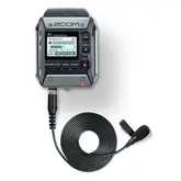 Gravador Zoom F1-Lp C/ Microfone Lapela