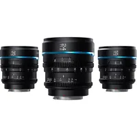 Kit De Lentes Sirui Night Walker Series 24, 35, 55Mm T1.2 S35 Rf Mount em Alfatec