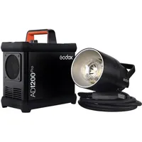 Kit Flash De Estúdio Godox Ad1200 Pro em Alfatec