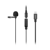 Microfone Boya Lapela By-M2 Para Iphone em Alfatec