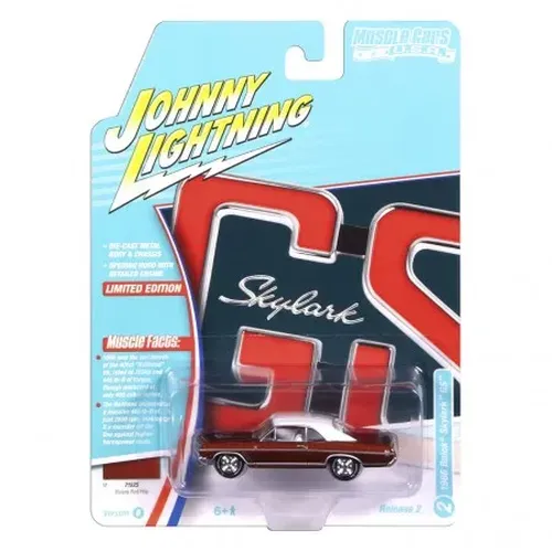 Carrinho Johnny Lightning Muscle Cars - 1966 Buick Skylark Gs - Escala 1/64