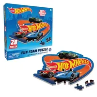 Puzzle Hot Wheels Fun Foam - 28 Peças (8021) em Atacado Colletions
