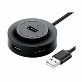 Adaptador Hub Satellite A-HUB12 USB 2.0 4 Portas - Preto