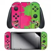 ADESIVO PARA NINTENDO SWITCH SPLATOON 2 PINK VS GREEN 022651 COM 1 ADESIVO