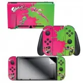 ADESIVO PARA NINTENDO SWITCH SPLATOON 2 PINK VS GREEN 022668 COM 2 ADESIVOS