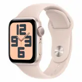 Apple Watch SE 2 MR9U3LL/A Caixa Alumínio 40mm Estelar - Esportiva Estelar S/M (Caixa Danificada)