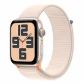 Apple Watch SE 2 MRE63LL/A Caixa Alumínio 44mm Estelar - Loop Esportiva Estelar
