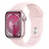 Apple Watch Series 9 MR933LW/A Caixa Alumínio 41mm Rosa - Esportiva Rosa S/M (Caixa Danificada)