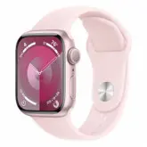Apple Watch Series 9 MR933LW/A Caixa Alumínio 41mm Rosa - Esportiva Rosa S/M