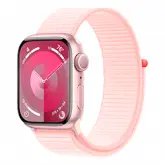 Apple Watch Series 9 MR953LL/A Caixa Alumínio 41mm Rosa - Loop Esportiva Rosa
