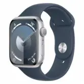 Apple Watch Series 9 MR9D3LW/A Caja Aluminio 45mm Plata - Desportiva Azul S/M