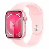 Apple Watch Series 9 MR9G3LL/A Caja de Alumínio 45mm Rosa - Deportiva Rosa S/M (Caja Dañada)