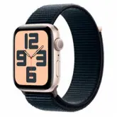 Apple Watch Series 9 MR9P3CL Caixa Alumínio 45mm Estelar - Esportiva Loop Meia Noite
