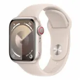 Apple Watch Series 9 MRHN3LL/A Celular + GPS Caixa Alumínio 41mm Estelar - Esportiva Estelar