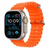 Apple Watch Ultra 2 MREH3LW/A Celular + GPS Caixa Titânio 49mm - Oceano Laranja
