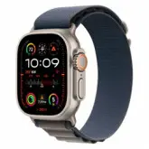 Apple Watch Ultra 2 MREQ3LW/A Celular + GPS Caixa Titânio 49mm - Loop Alpine Azul M/L