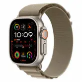 Apple Watch Ultra 2 MREY3LW/A Celular + GPS Caixa Titânio 49mm - Loop Alpine Olivia
