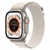 Apple Watch Ultra MQF03LL/A Celular + GPS Caixa Titânio 49mm - Loop Alpine Estelar