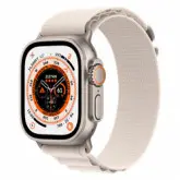 Apple Watch Ultra MQF13LL/A Celular + GPS Caixa Titânio 49mm - Loop Alpine Estelar