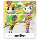 BONECO AMIIBO TOON LINK E ZELDA