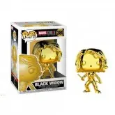 BONECO FUNKO POP CHROME MARVEL STUDIOS - BLACK WIDOW 380