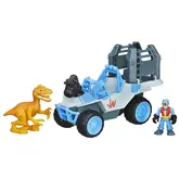 BONECO HASBRO JURASSIC WORLD - VEÍCULO DINO-RASTREADOR 4X4