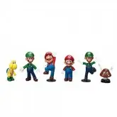 BONECO SUPER MARIO COM 12 UNIDADES SEM CAIXA
