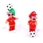 BONECO SUPER MARIO PACOTE DE CHAVEIROS FUTEBOL