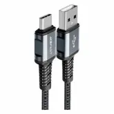 Cabo Acefast C1-04 USB para USB-C - Preto
