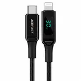 Cabo Acefast C6-01 Usb-C Para Lightning 30W 1.2 Metros - Preto