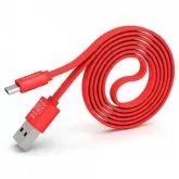 CABO MICRO-USB PINENG PN-303 1M-RED