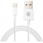 CABO PARA IPHONE BASEUS CAAPIPH5-LH02B1 2 METROS - BRANCO