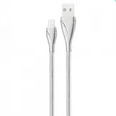 CABO USB LDNIO LS-28 ZINC ALLOY PARA SAMSUNG SILVER