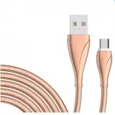 CABO USB LDNIO LS-28 ZINC ALLOY PINK.P/IPHONE 5/6/7