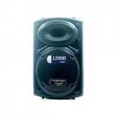 CAIXA DE SOM BOMBER BM-W12 12equot; BLUET / AUX / 2V / MICROFONE / BATERIA DE 12000MAH - PRETO
