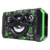 CAIXA DE SOM ECOPOWER EP-2266 BLUETOOTH / USB / CARTAO SD / 9V - VERDE
