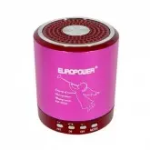 CAIXA DE SOM EUROPOWER EP-2020 BLUETOOTH SD USB VERMELHO