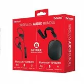 CAIXA DE SOM ISOUND AUDIO BUNDLE - PRETO