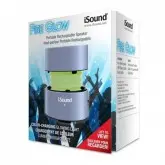 CAIXA DE SOM ISOUND FIRE GLOW - PRATA