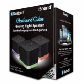 CAIXA DE SOM ISOUND IGLOWSOUND CUBE BLUETOOTH - PRETO