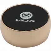 CAIXA DE SOM MOX MO-S09 PORTATIL SD AUX - DOURADO