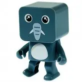 CAIXA DE SOM PORTATIL GOAL PRO DANCING ELEFANTE BLUETOOTH PEQUENO-AZUL