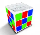 CAIXA DE SOM PORTATIL QUANTA QTSPB165 CUBO LED