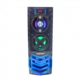 CAIXA DE SOM PROSPER P-8909 COM MICROFONE / BLUETOOTH / USB / 3 AUTO FALANTES - AZUL