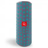 CAIXA DE SOM QUANTA QTSPB30 COM RADIO FM, USB, E BLUETOOTH - TURQUESA