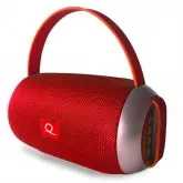 CAIXA DE SOM QUANTA QTSPB31 COM RADIO FM, USB, SD CARD, AUXILIAR E BLUETOOTH - VERMELHO