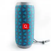 CAIXA DE SOM QUANTA QTSPB33 COM RADIO FM, USB, BLUETOOTH E SD - TURQUESA